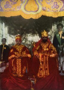 The coronation of His Imperial Majesty Haile Selassie